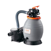 13 in Sand Filter Pump for Above Ground Swimming Pools 3/4 HP 3500 GPH Flow Rate